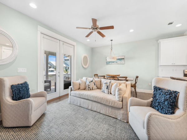 Luxury 5-Bedroom Vacation Townhome in Seagrove Beach - Golf Cart included